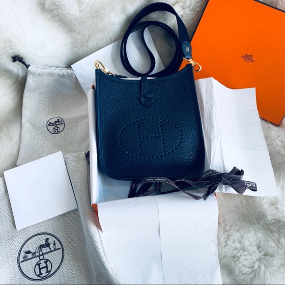 NIB HERMES Special Evelyne 16 TPM w GOLD hardware - Picture 3 of 8